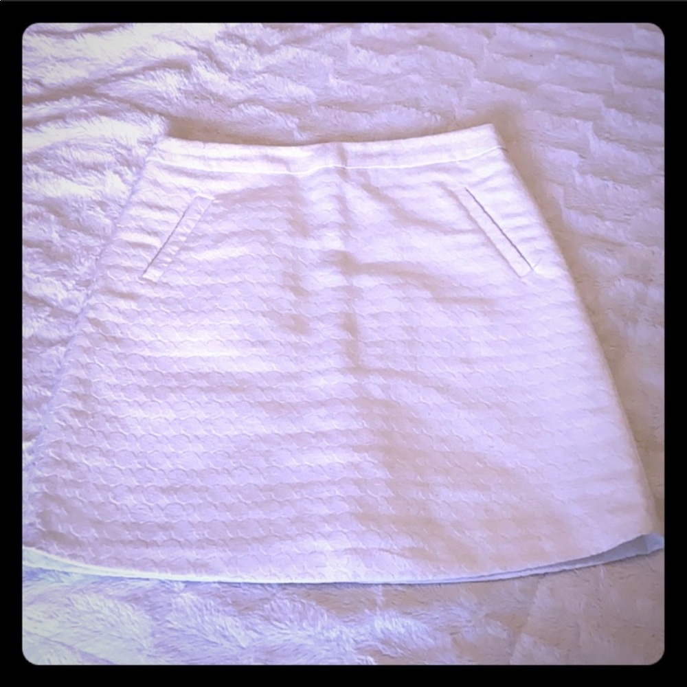 White skirt